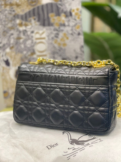 Dior Caro Medium Flap Bag (Cannage Quilted)