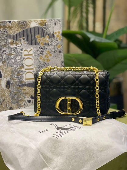 Dior Caro Medium Flap Bag (Cannage Quilted)