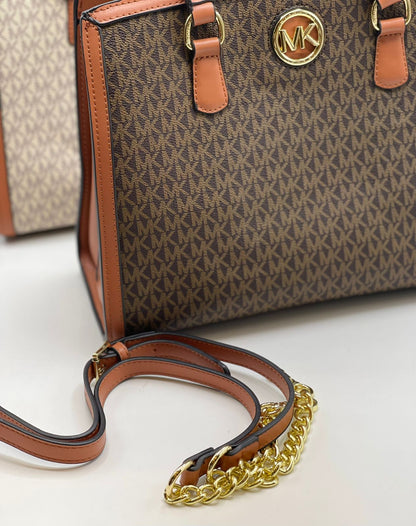 Michael Kors Chantal Top-Handle Tote Bag