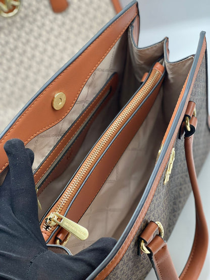Michael Kors Chantal Top-Handle Tote Bag