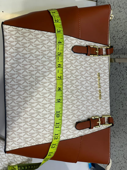 Michael Kors Charlotte Large Top Zip Tote (Signature Canvas)