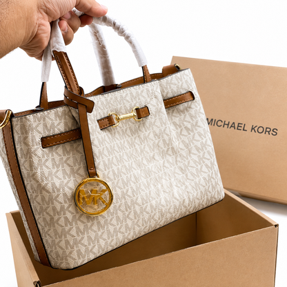Michael Kors Charlotte Signature Medium Tote Bag