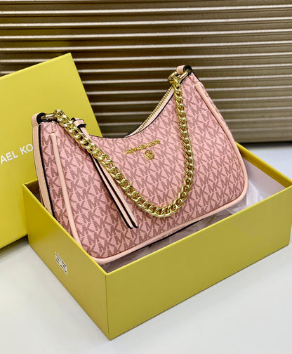 Michael Kors Jet Set Chain Shoulder Bag (MK Signature)