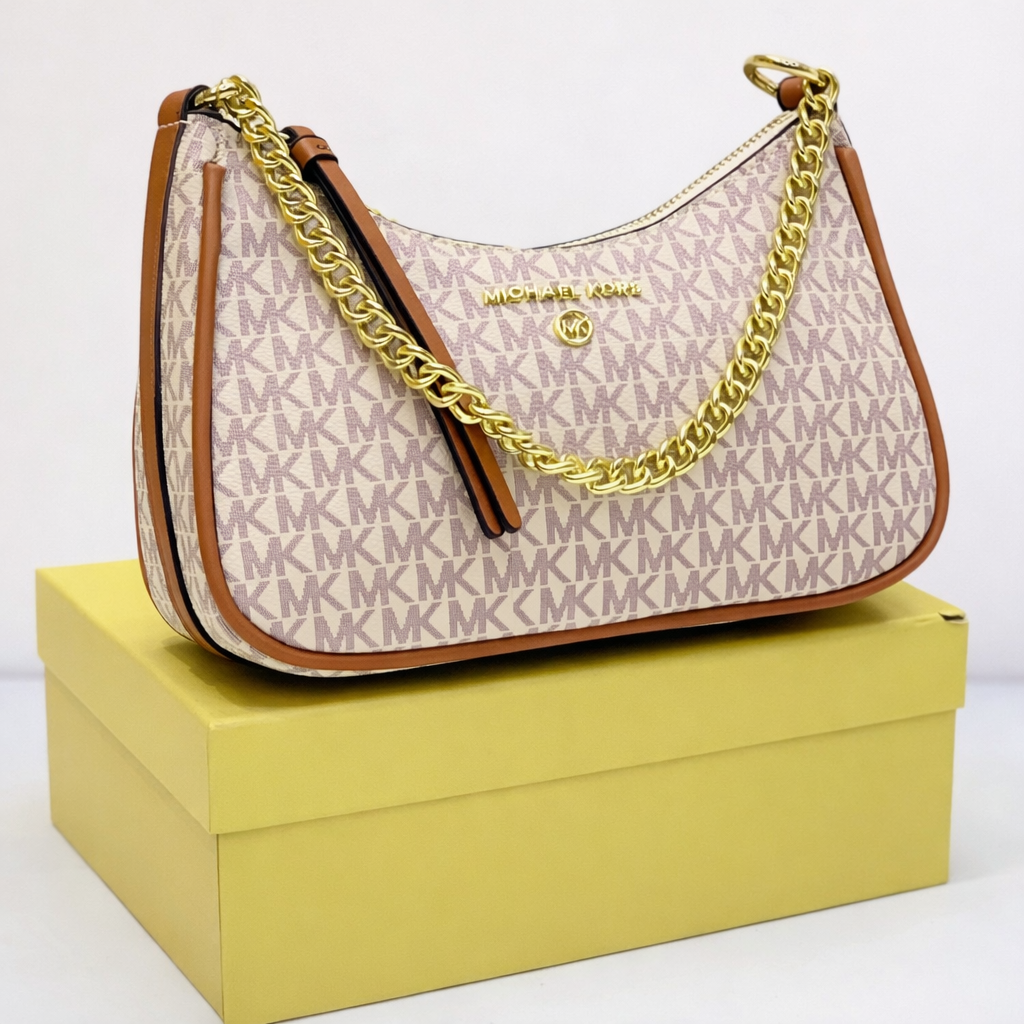 Michael Kors Jet Set Chain Shoulder Bag (MK Signature)