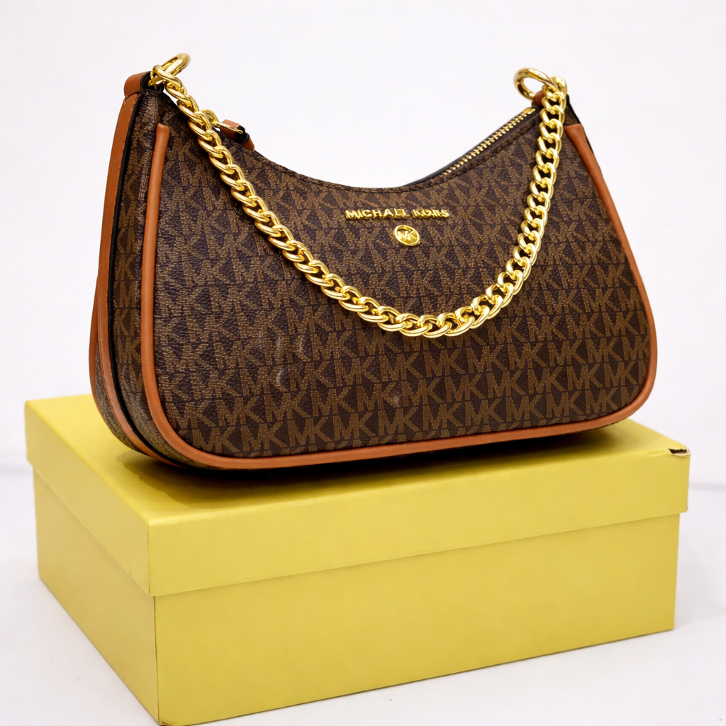 Michael Kors Jet Set Chain Shoulder Bag (MK Signature)