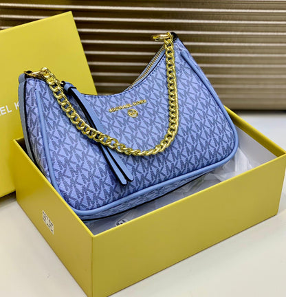 Michael Kors Jet Set Chain Shoulder Bag (MK Signature)