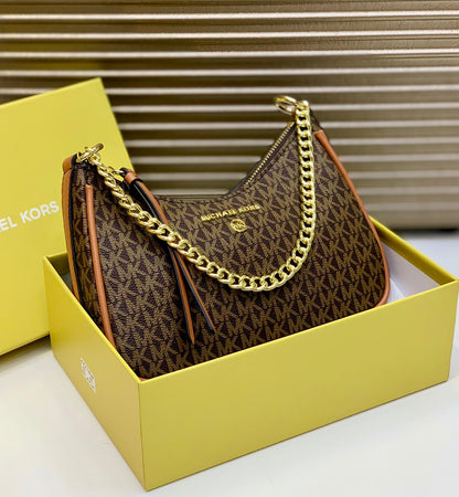 Michael Kors Jet Set Chain Shoulder Bag (MK Signature)