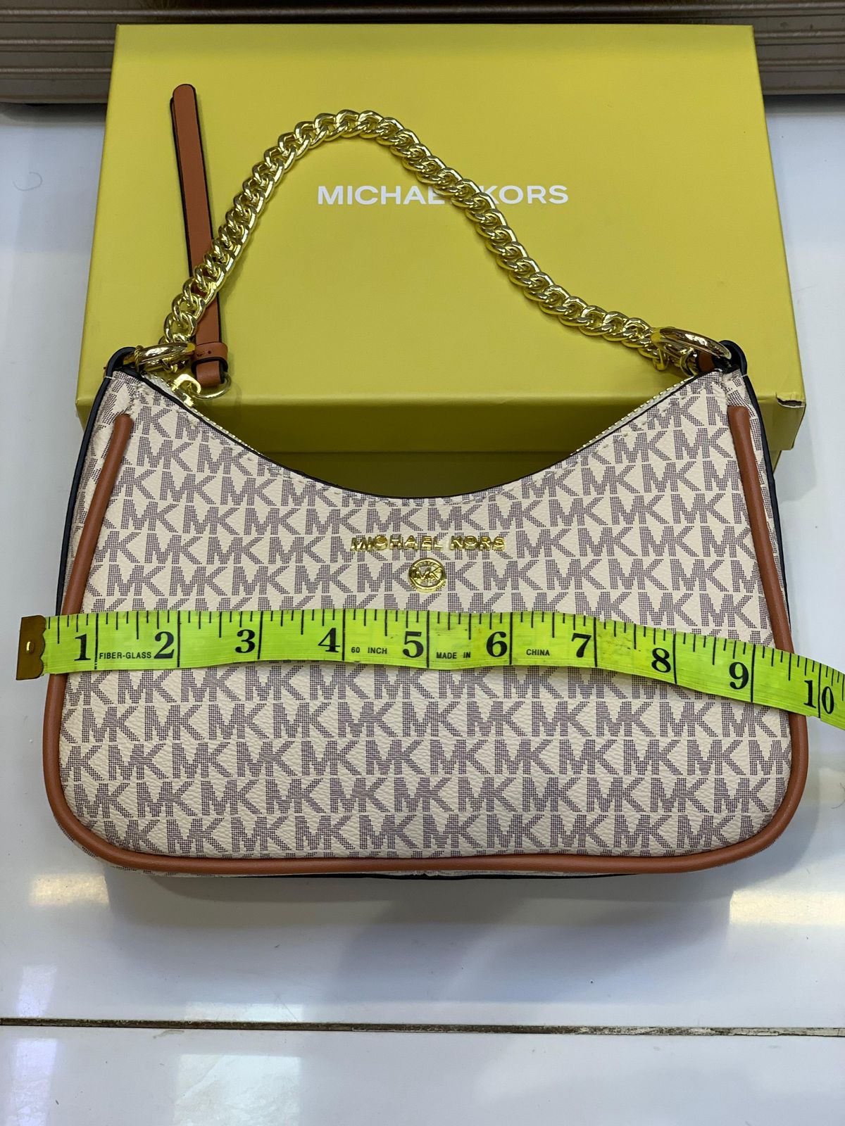 Michael Kors Jet Set Chain Shoulder Bag (MK Signature)