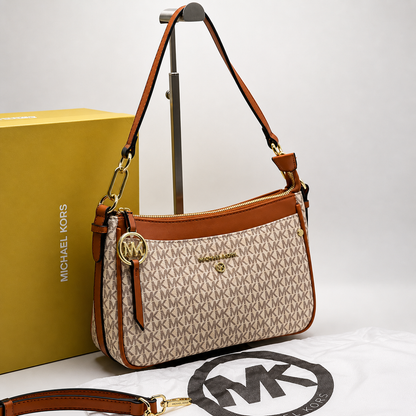 Michael Kors Jet Set Signature Logo Shoulder Bag