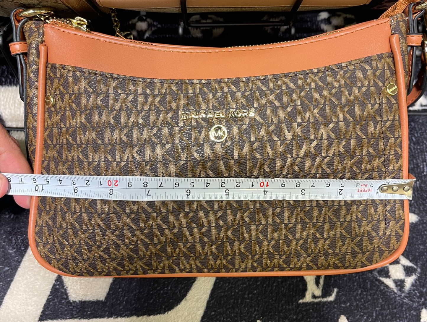 Michael Kors Jet Set Signature Logo Shoulder Bag