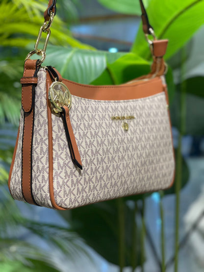 Michael Kors Jet Set Signature Logo Shoulder Bag