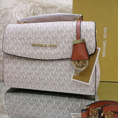 Michael Kors MK Signature Flap Crossbody Bag Style
