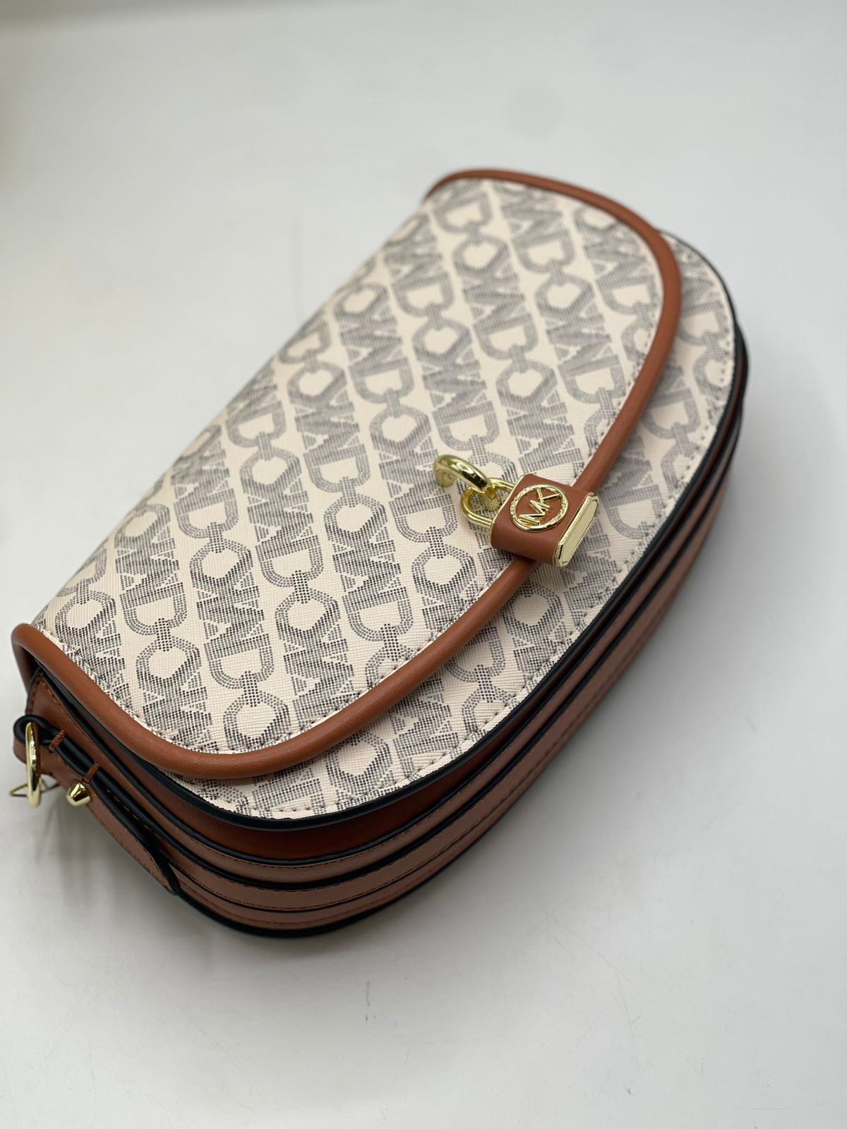 Michael Kors Mila Small Empire Signature Logo Shoulder Bag