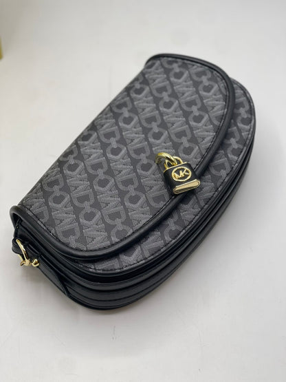 Michael Kors Mila Small Empire Signature Logo Shoulder Bag