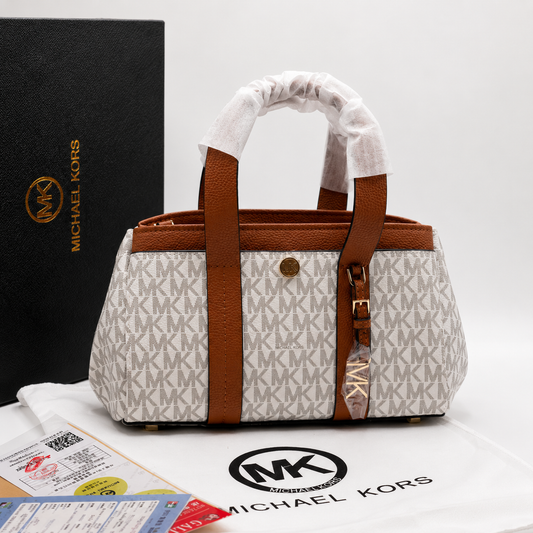 Michael Kors Mini Mercer Leather Satchel Bag