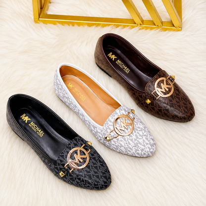 Michael Kors Monogram Ballet Flats