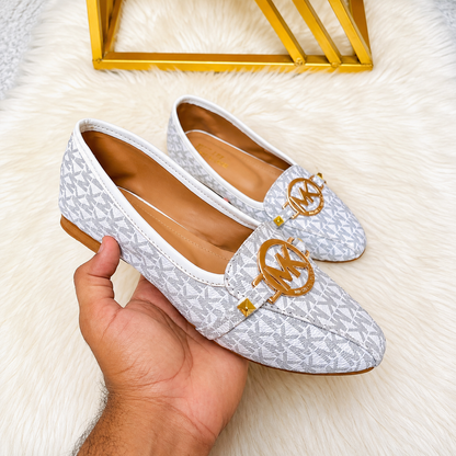 Michael Kors Monogram Ballet Flats