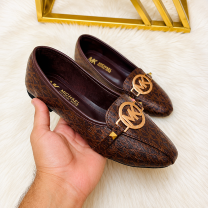 Michael Kors Monogram Ballet Flats
