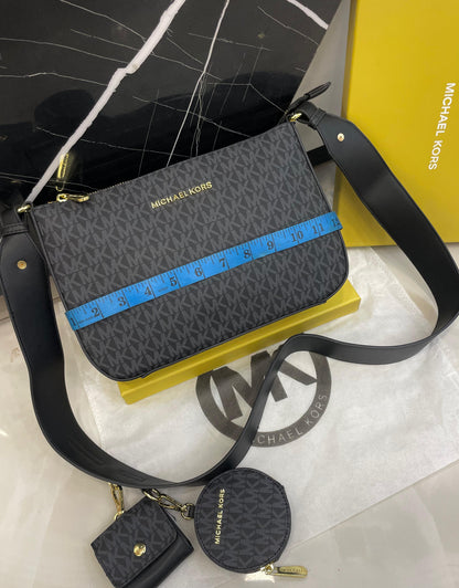 Michael Kors Monogram Shoulder Bag Set Style