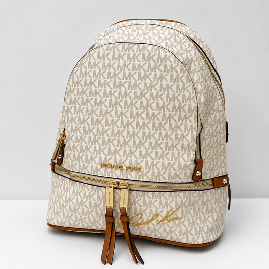 Michael Kors Signature Monogram Backpack