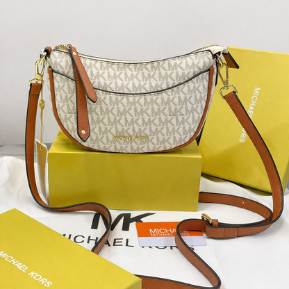 Michael Kors Small Half Moon Crossbody Bag