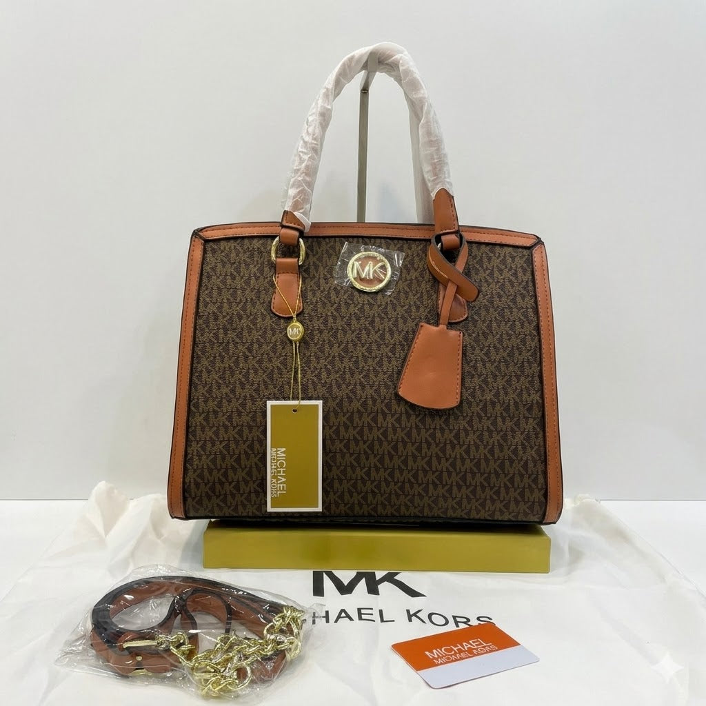 Michael Kors Chantal Top-Handle Tote Bag