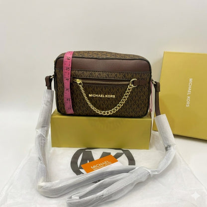 Michael Kors Jet Set Large Logo Crossbody Bag