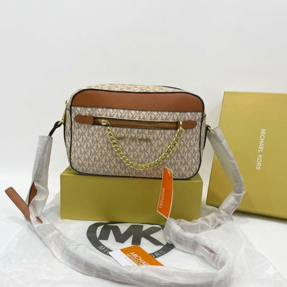 Michael Kors Jet Set Large Logo Crossbody Bag