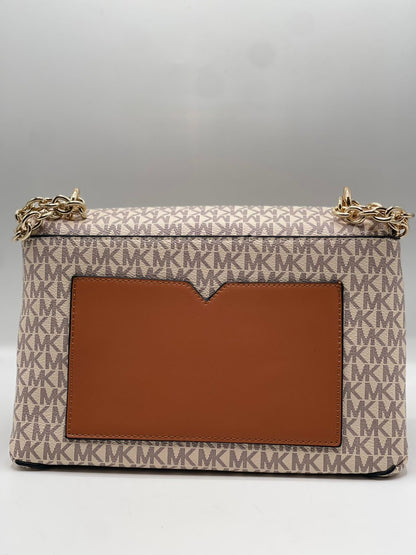 Michael Kors MK Monogram Chain Shoulder Bag