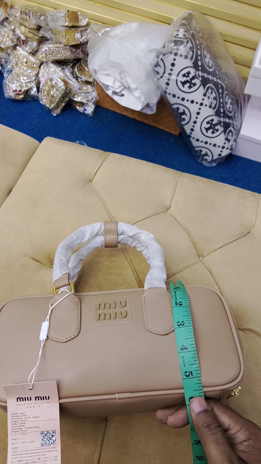 Miu Miu Arcadie leather bag