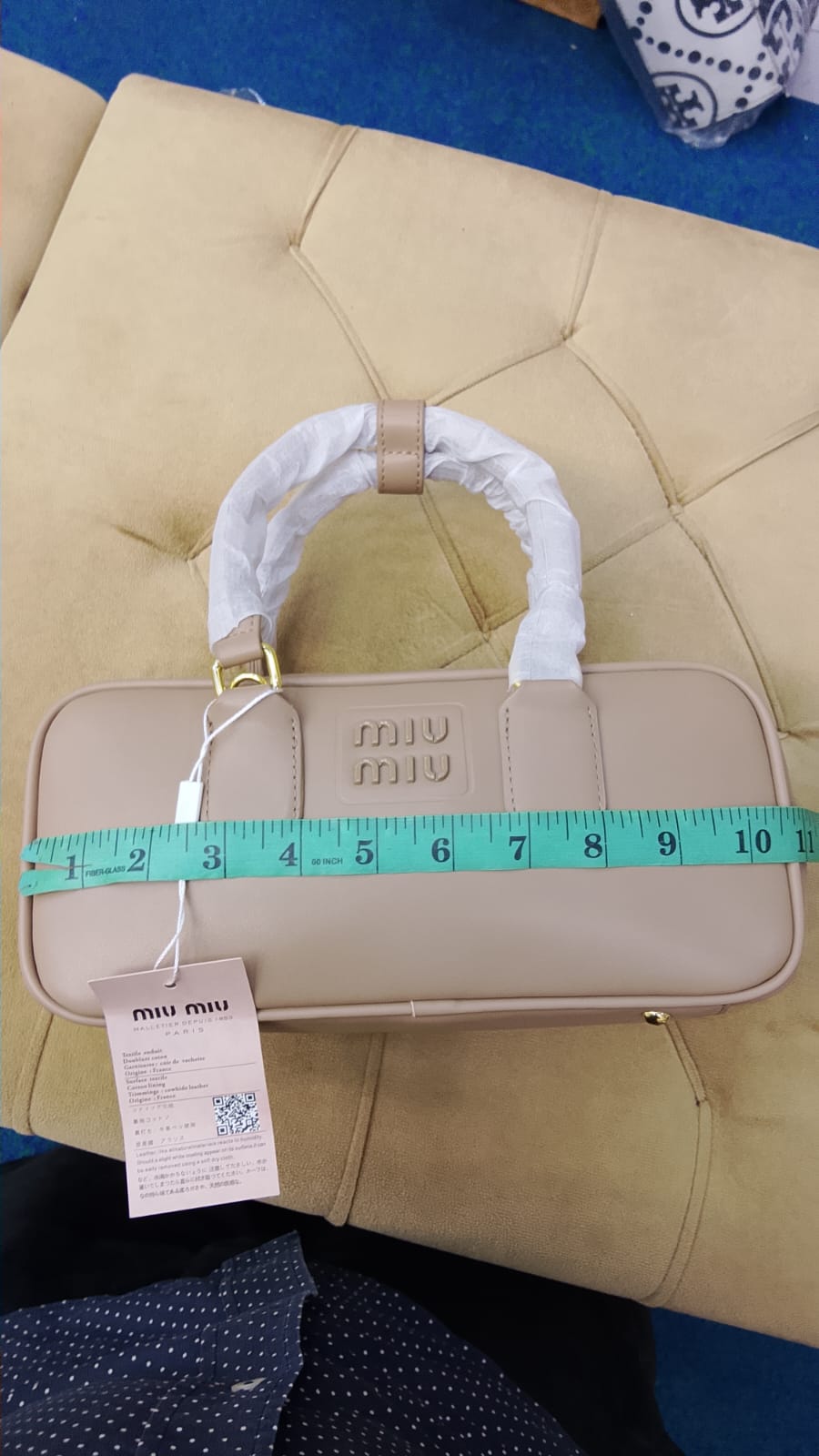 Miu Miu Arcadie leather bag