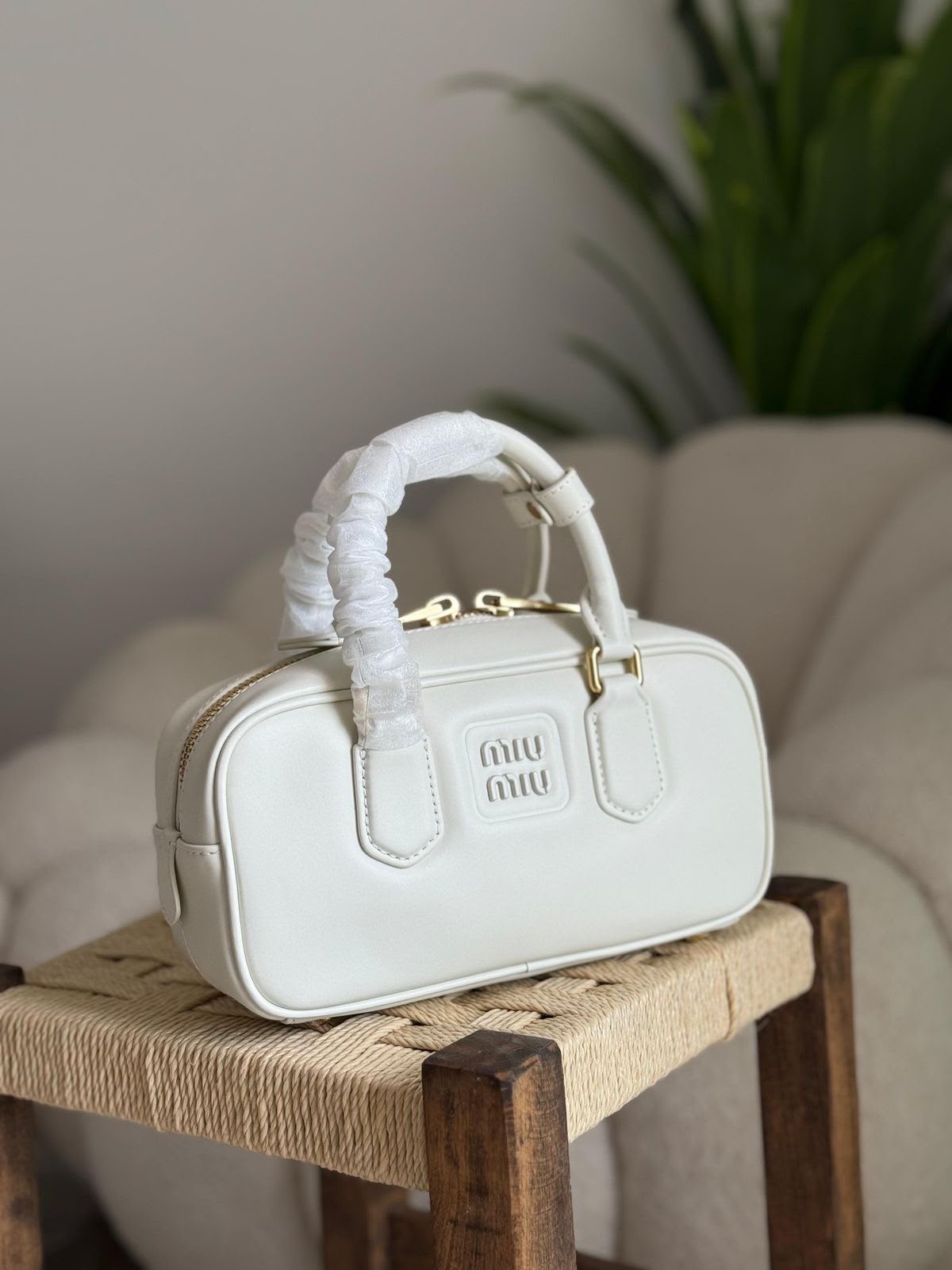Miu Miu Arcadie leather bag