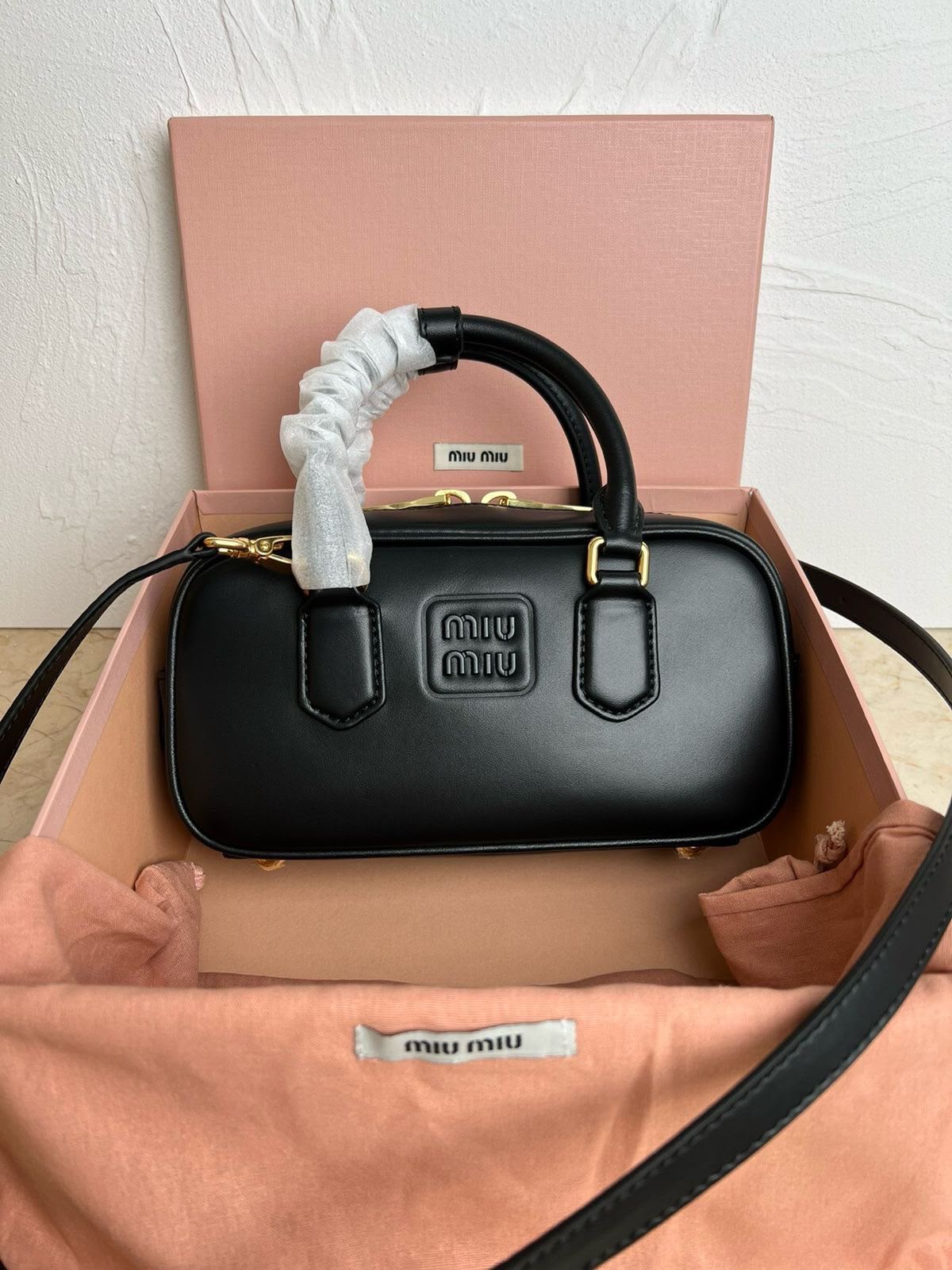 Miu Miu Arcadie leather bag