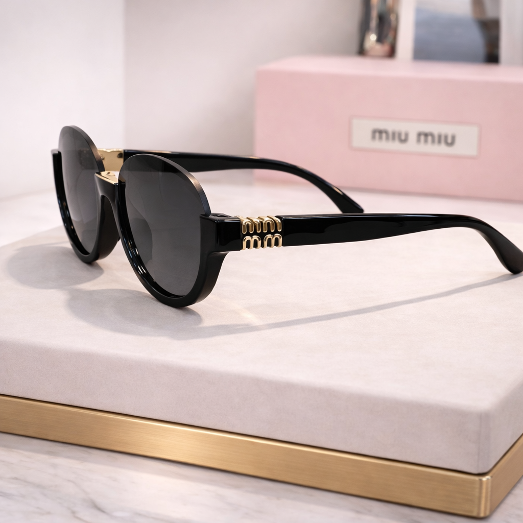 Miu Miu Chic Curve Frame Sunglasses