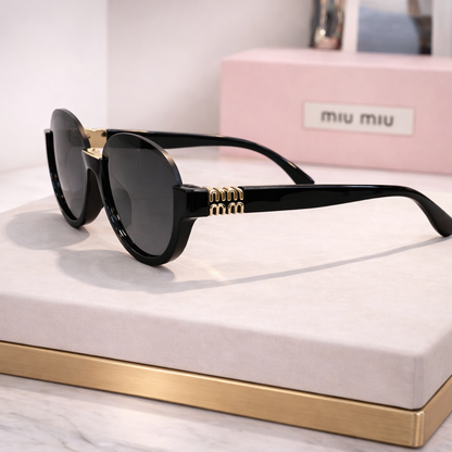 Miu Miu Chic Curve Frame Sunglasses