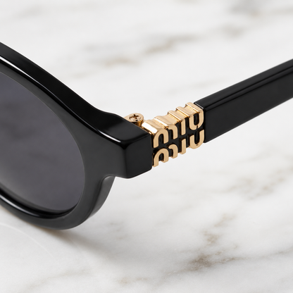 Miu Miu Classic Oval Sunglasses