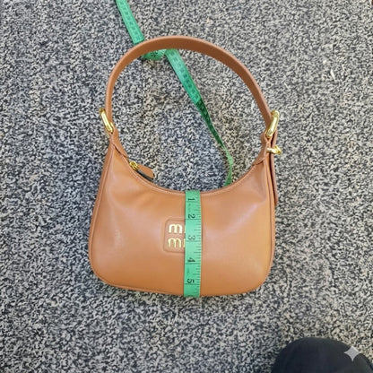 Miu Miu Wander Leather Hobo Bag