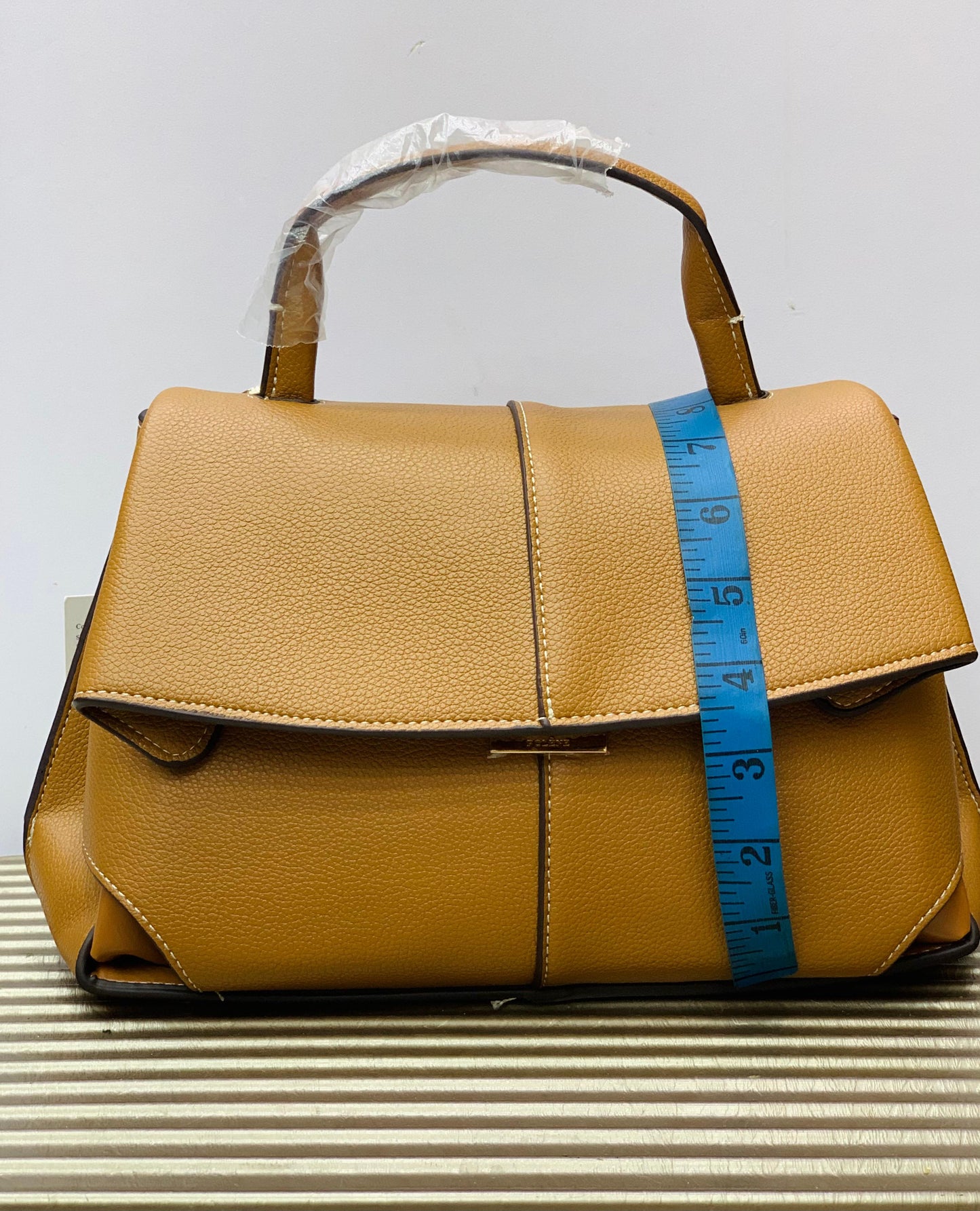 Polène-Inspired Numéro Dix Structured Top Handle Bag