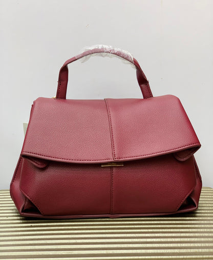 Polène-Inspired Numéro Dix Structured Top Handle Bag