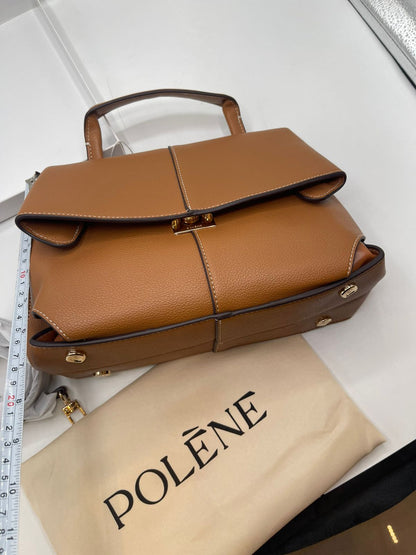 Polène-Inspired Numéro Dix Structured Top Handle Bag