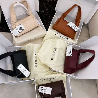 Polène Numéro Dix Soft Leather Shoulder Bag