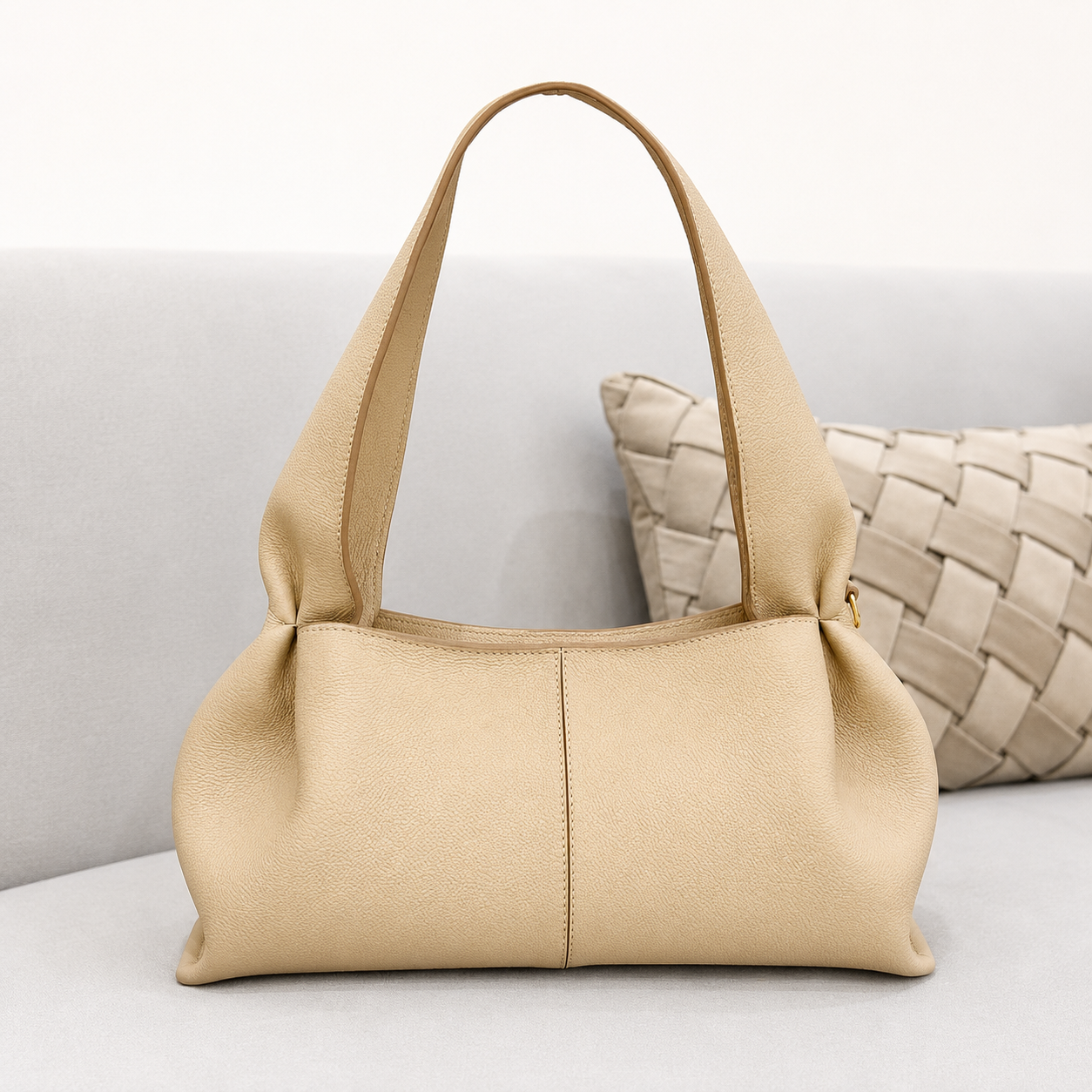 Polène Numéro Dix Soft Leather Shoulder Bag