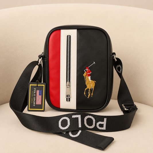 Polo Sport Signature Crossbody Messenger Bag