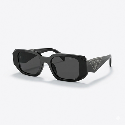 Prada Bold Geometric Frame Sunglasses (Limited Edition)