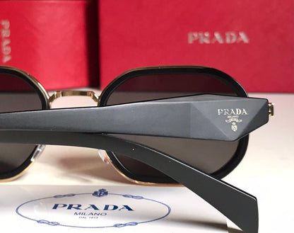 Prada Geometric Frame Sunglasses – Premium Classic Shades