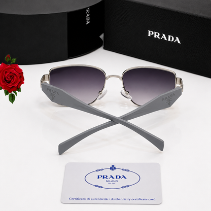 Prada PR Signature Square Sunglasses