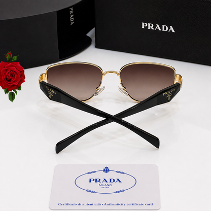 Prada PR Signature Square Sunglasses