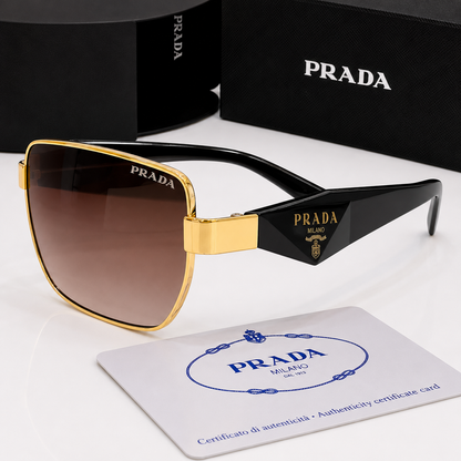 Prada PR Signature Square Sunglasses