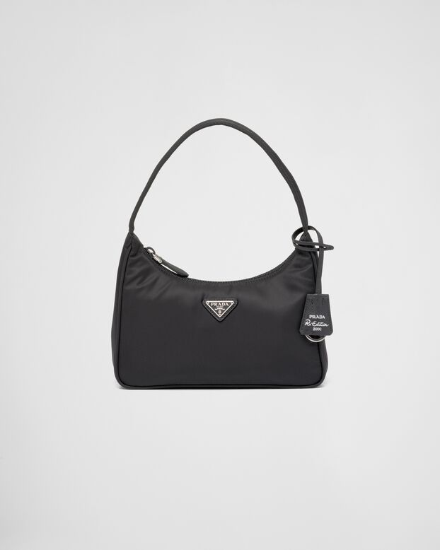 Pr-ada Re-Edition 2000 Nylon Shoulder Bag - Official Model