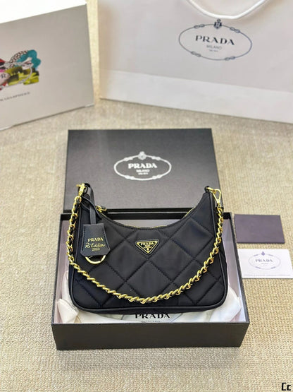 Prada Re-Edition 2005 Quilted Nylon Shoulder Bag